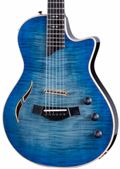 Taylor T5z Pro Harbor Blue Armrest - Elektroakusztikus hibrid gitár