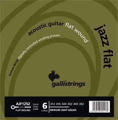 Galli AJF1252 Jazz Flat Medium Light - Fém húrok akusztikus gitárra