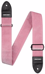 Amumu Velvet Blush Pink - Gitár hevederek