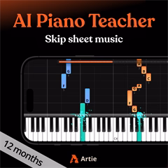 ArtMaster Artie - the AI Piano Teacher (iOS) - Szoftver