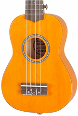Cascha HH 3973 Soprano Ukulele Bundle Yellow (kicsomagolt)