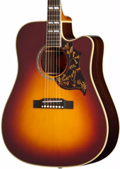 Epiphone Hummingbird Deluxe EC Autumn Burst - Elektroakusztikus gitár