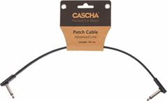 Cascha Advanced Line Patch Cable Flat Black 30cm     - Összekötő kábel