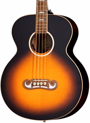 Epiphone El Capitan J-200 Studio Bass Aged Vintage Sunburst - Elektroakusztikus basszusgitár