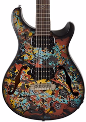 PRS SE Ed Sheeran Cosmic Splash Hollowbody Baritone Limited Edition - Szemiakusztikus gitár