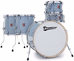 Premier Artist 22" 5pc Heavy Rock Shell Pack  Steel Grey - Dobszett