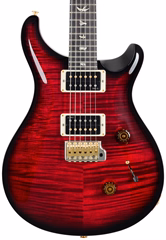 PRS Custom 24 10 Top Fire Smokeburst - Elektromos gitár