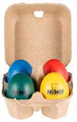 NINO Egg Shaker Box - 4 pcs - Shaker szett