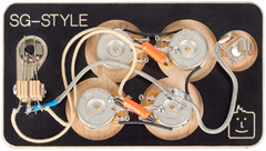 Tube Amp Doctor Pre-wired Harness SG-Style Guitar - Elektronikai készlet