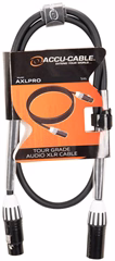 Accu cable AXLPRO 1m - Mikrofon kábel