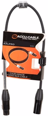 Accu cable AXLPRO 0,5m - Mikrofon kábel