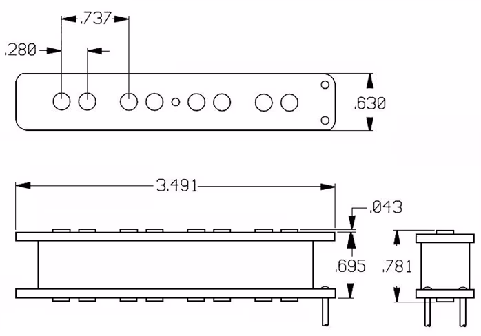 Seymour Duncan SJB-1N BLK Vintage Jazz Bass - Elektromos basszusgitár hangszedő