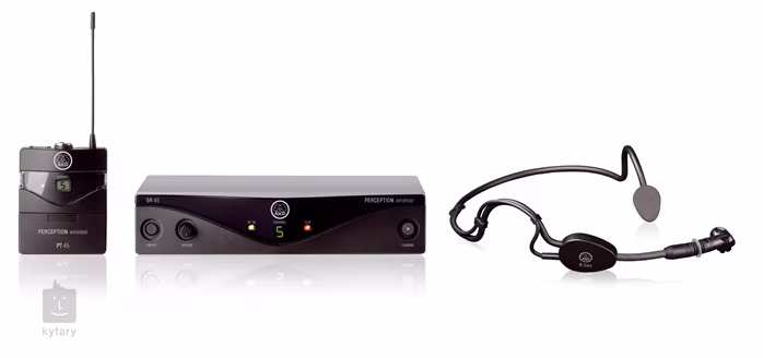 AKG WMS45 Sports/A  - Vezeték nélküli fejmikrofon szett