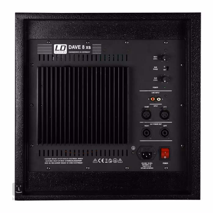 LD Systems Dave 8 XS - Komplett hangosítási rendszer