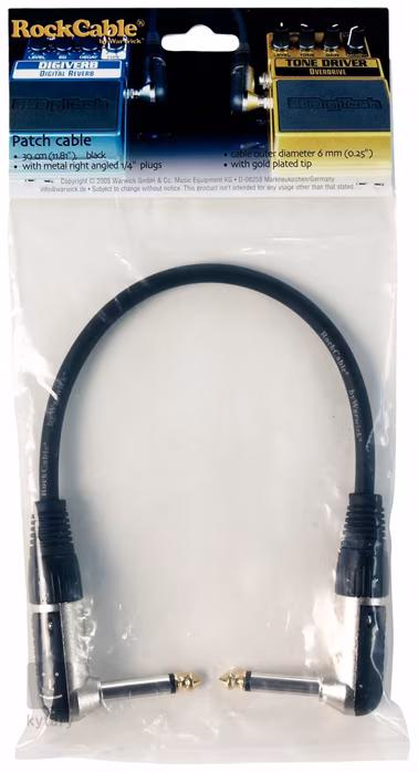 Rockcable Patch Cable 30 cm (kicsomagolt) - Összekötő kábel