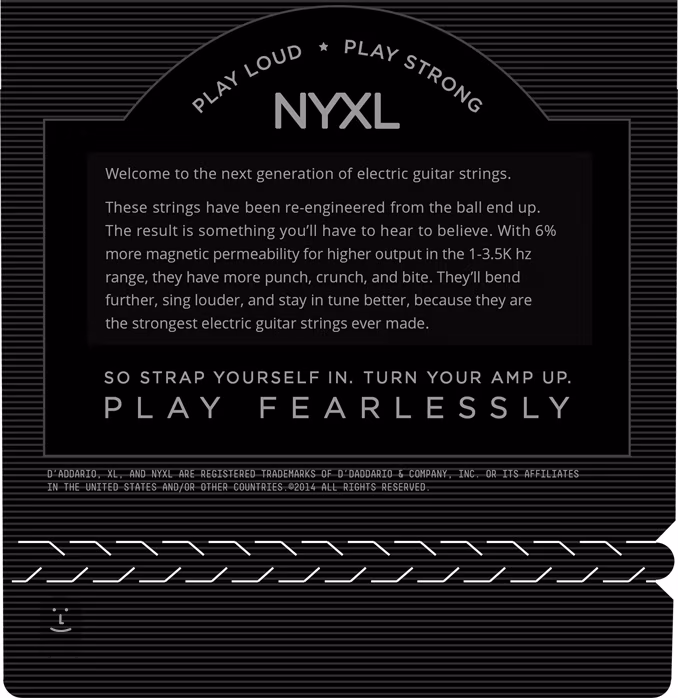 D'Addario NYXL0838 - Húrok elektromos gitárra