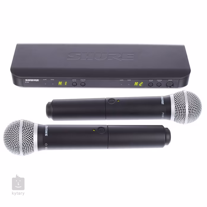 Shure BLX288E/PG58 H8E - Duális vezeték nélküli szett