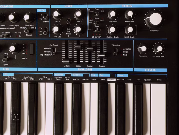 Novation Bass Station II  - Analóg szintetizátor