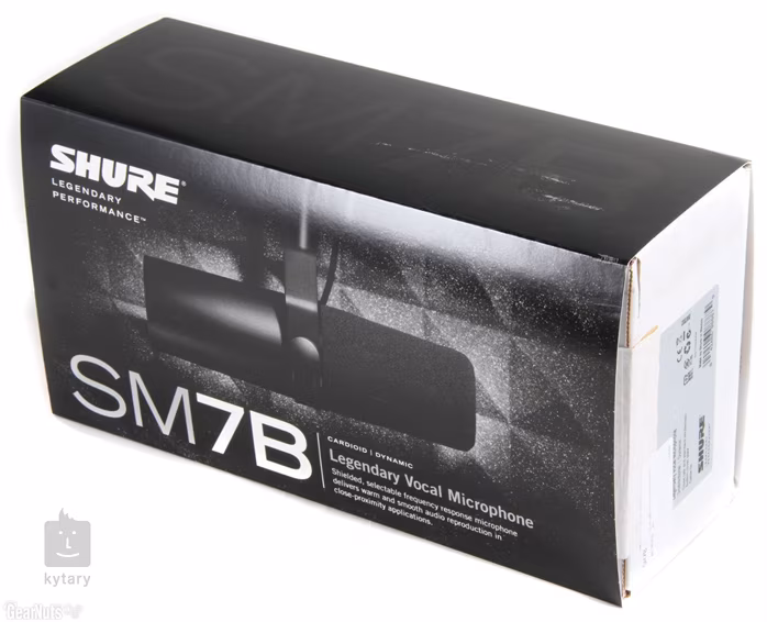 Shure SM7B (kicsomagolt) - Dinamikus mikrofon