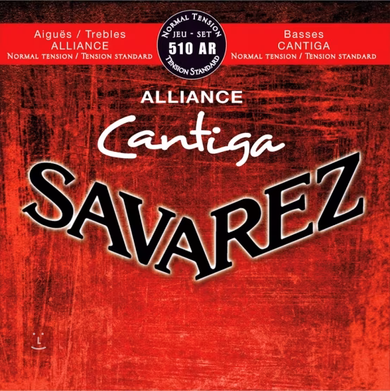 Savarez 510AR Alliance Cantiga Normal Tension - Nylon húrok klasszikus gitárra