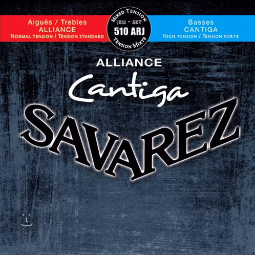 Savarez 510ARJ Alliance Cantiga Mixed Tension - Nylon húrok klasszikus gitárra