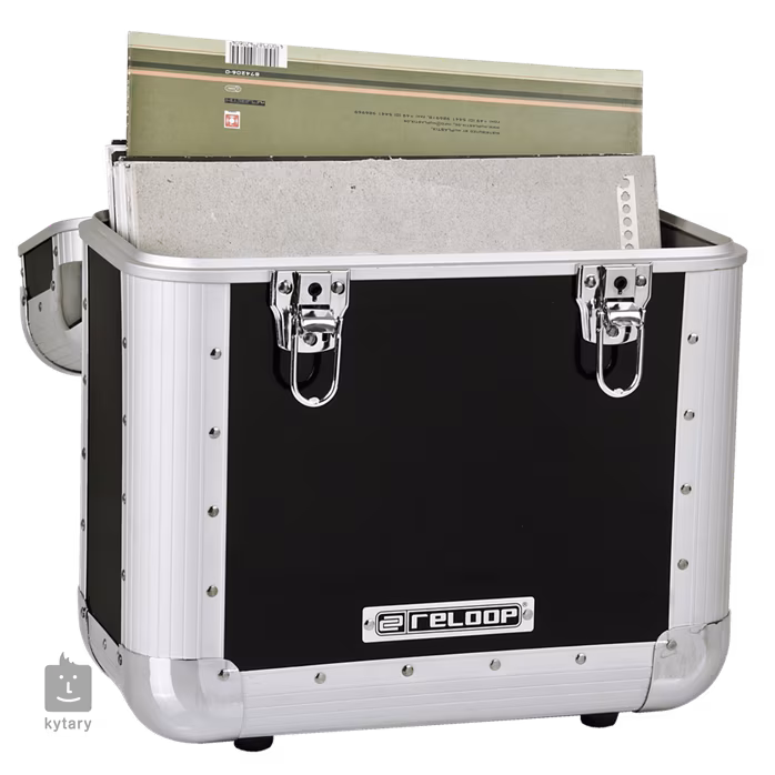 Reloop 60 record case BK - Utazó case