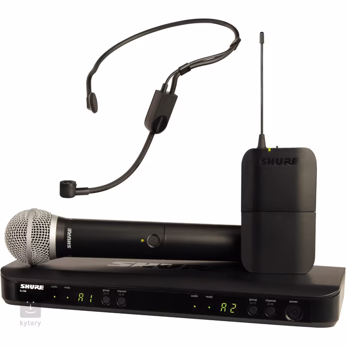 Shure BLX1288E/P31-K3E - Duális vezeték nélküli szett