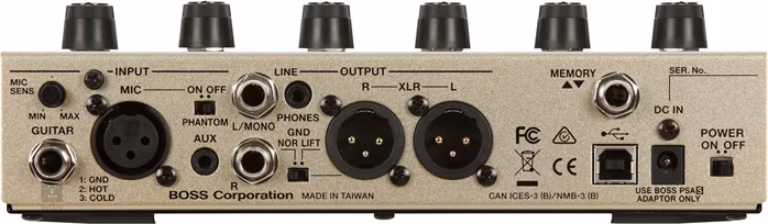 Boss VE-8 - Ének effekt processzor