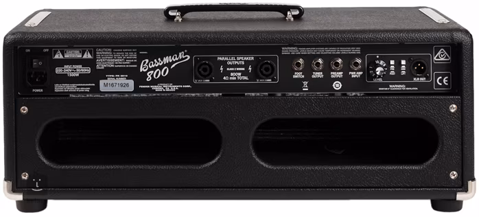 Fender Bassman 800 HD 230V EU - Hibrid basszusfej