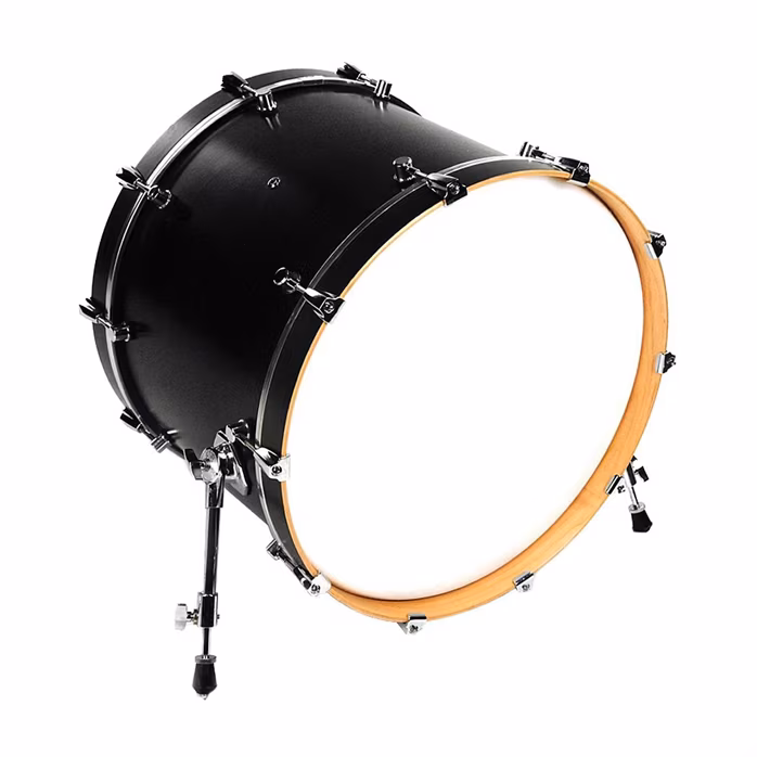 Evans 20" EQ3 Reso Smooth White bez loga - Nagydob bőr