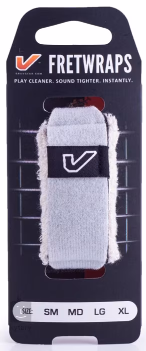 Gruvgear FretWraps Stone White Large - Húr tompító