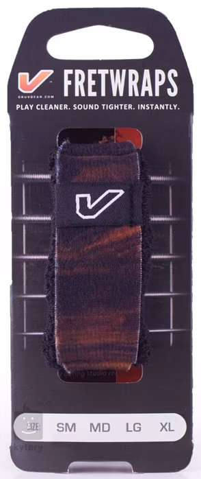 Gruvgear FretWraps Walnut Small - Húr tompító