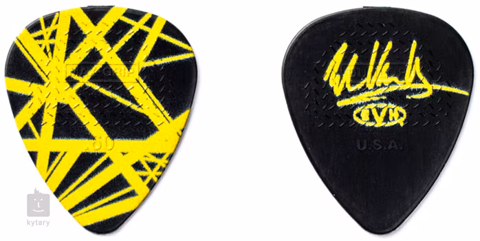 Dunlop EVH Max Grip 0.60 Pick Tin VH II - Pengetők