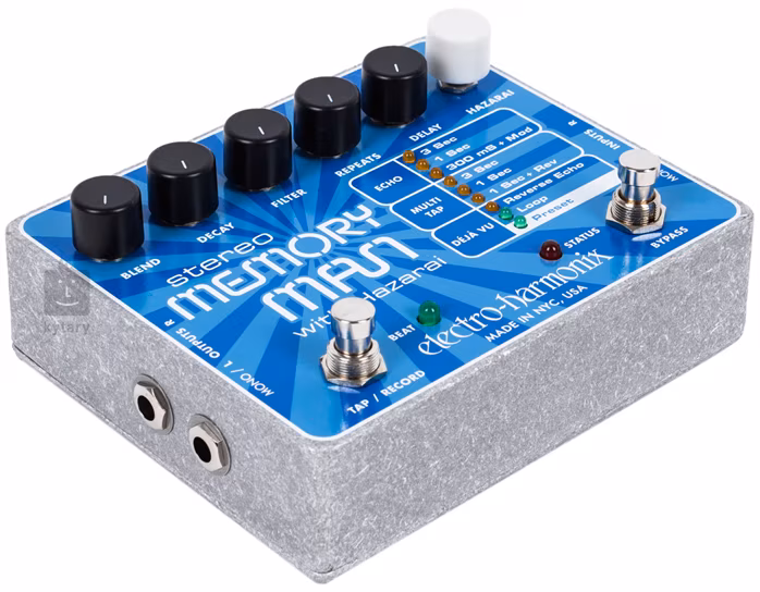 Electro-Harmonix Stereo Memory Man With Hazarai - Gitáreffekt
