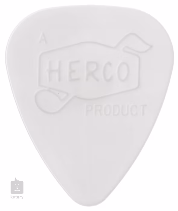 Dunlop Herco Vintage '66 White Extra Light - Pengetők