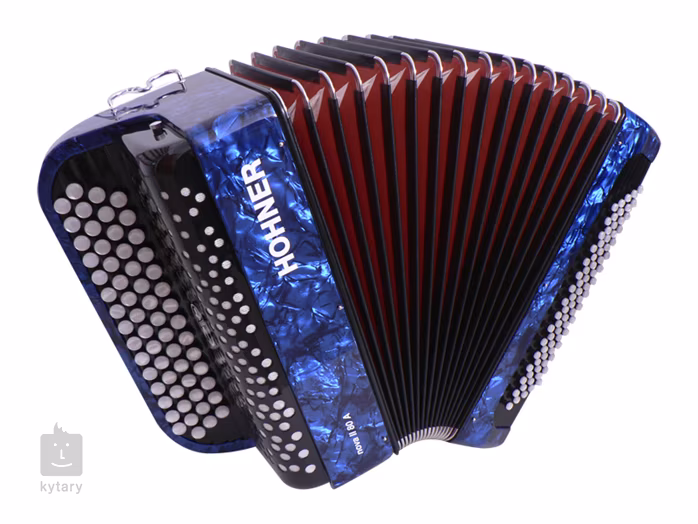 Hohner Nova II 80 A, dark blue, C-stepped - Kromatikus tangóharmonika