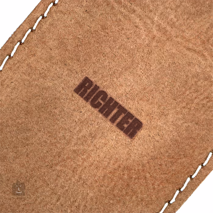 Richter Raw III Contour Waxy Suede Natural - Gitár hevederek