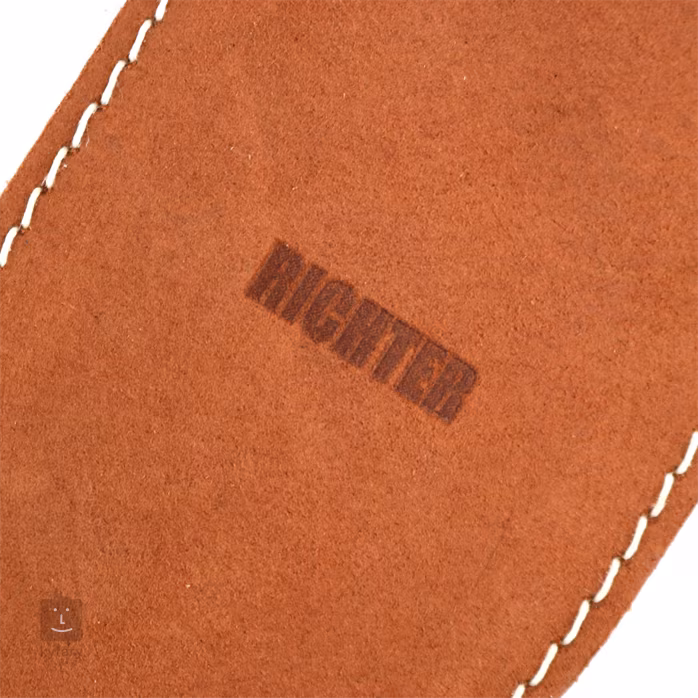 Richter Raw III Contour Waxy Suede Brown - Gitár hevederek
