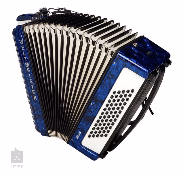 Weltmeister Rubin MT II 60 blue  - Tangóharmonika