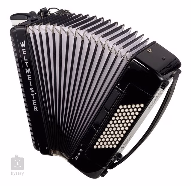 Weltmeister Achat III 72 black - Tangóharmonika