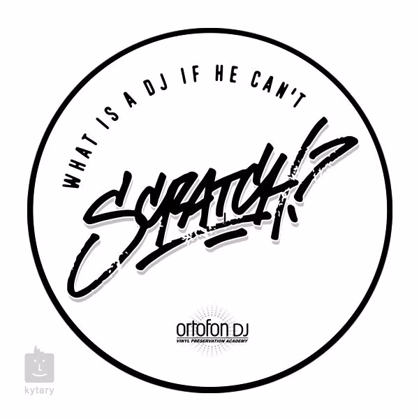 Ortofon DJ Slipmat, Scratch - Slipmat 