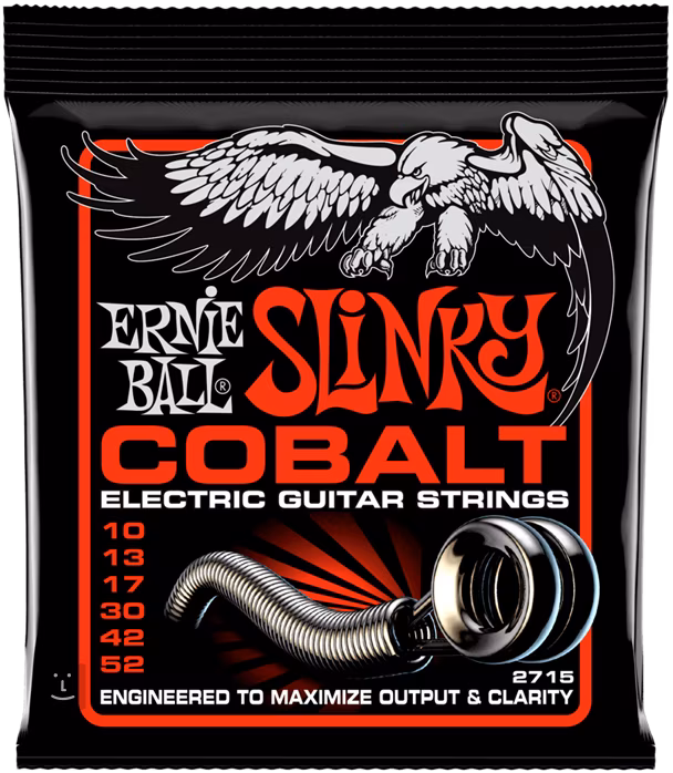 Ernie Ball 2715 Cobalt Skinny Top Heavy Bottom - Húrok elektromos gitárra