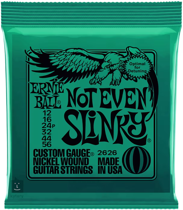 Ernie Ball 2626 Nickel Wound Not Even Slinky - Húrok elektromos gitárra