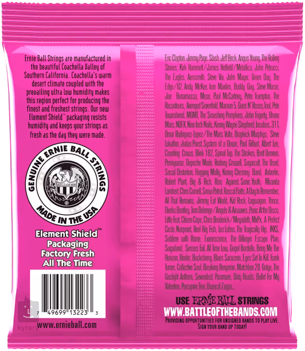 Ernie Ball 3223 Nickel Wound Super Slinky 3 Pack - Húrok elektromos gitárra