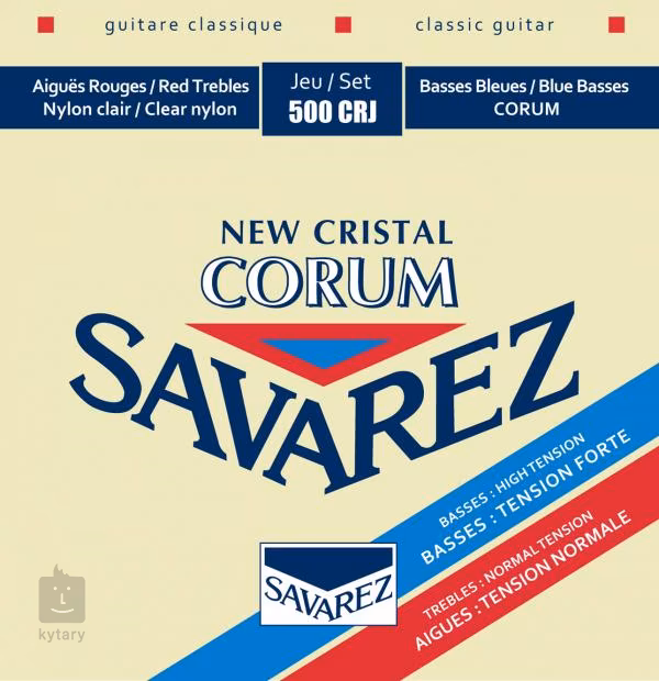 Savarez 500CRJ New Cristal Corum Mixed Tension - Nylon húrok klasszikus gitárra