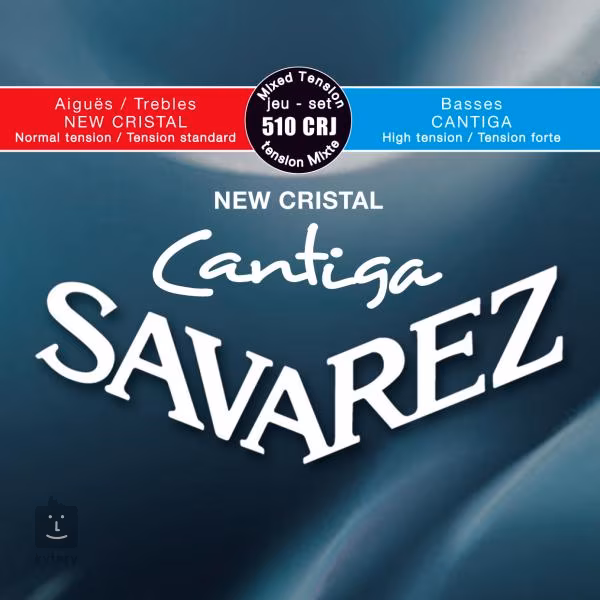 Savarez 510CRJ New Cristal Cantiga Mixed Tension - Nylon húrok klasszikus gitárra