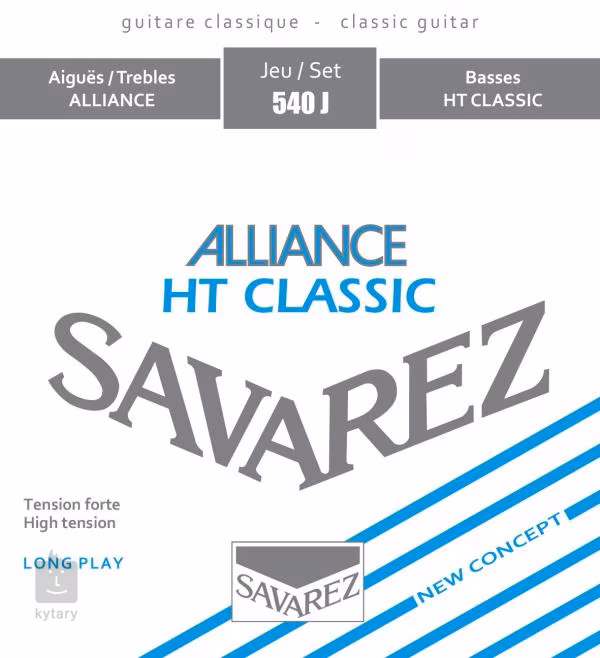 Savarez 540J Alliance HT Classic High Tension - Nylon húrok klasszikus gitárra