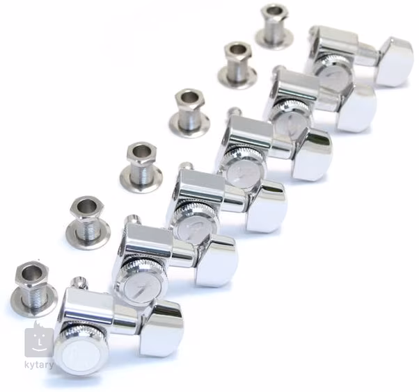 Fender Locking Tuning Machines Polished Chrome - Gitár mechanika