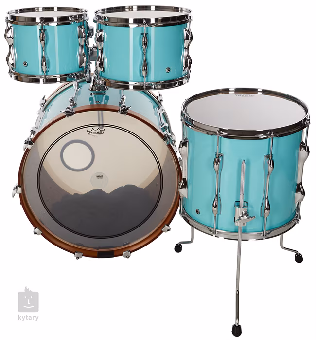 Yamaha Recording Custom Surf Green Fusion Set - Dobszett
