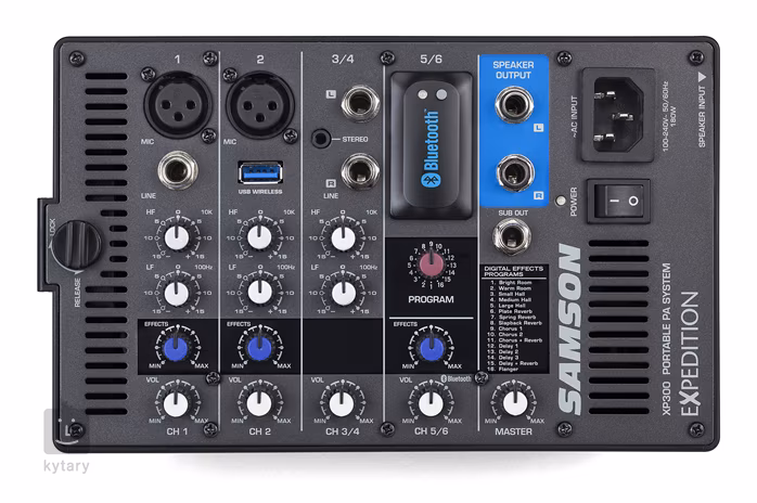 Samson XP300 - Komplett hangosítási rendszer
